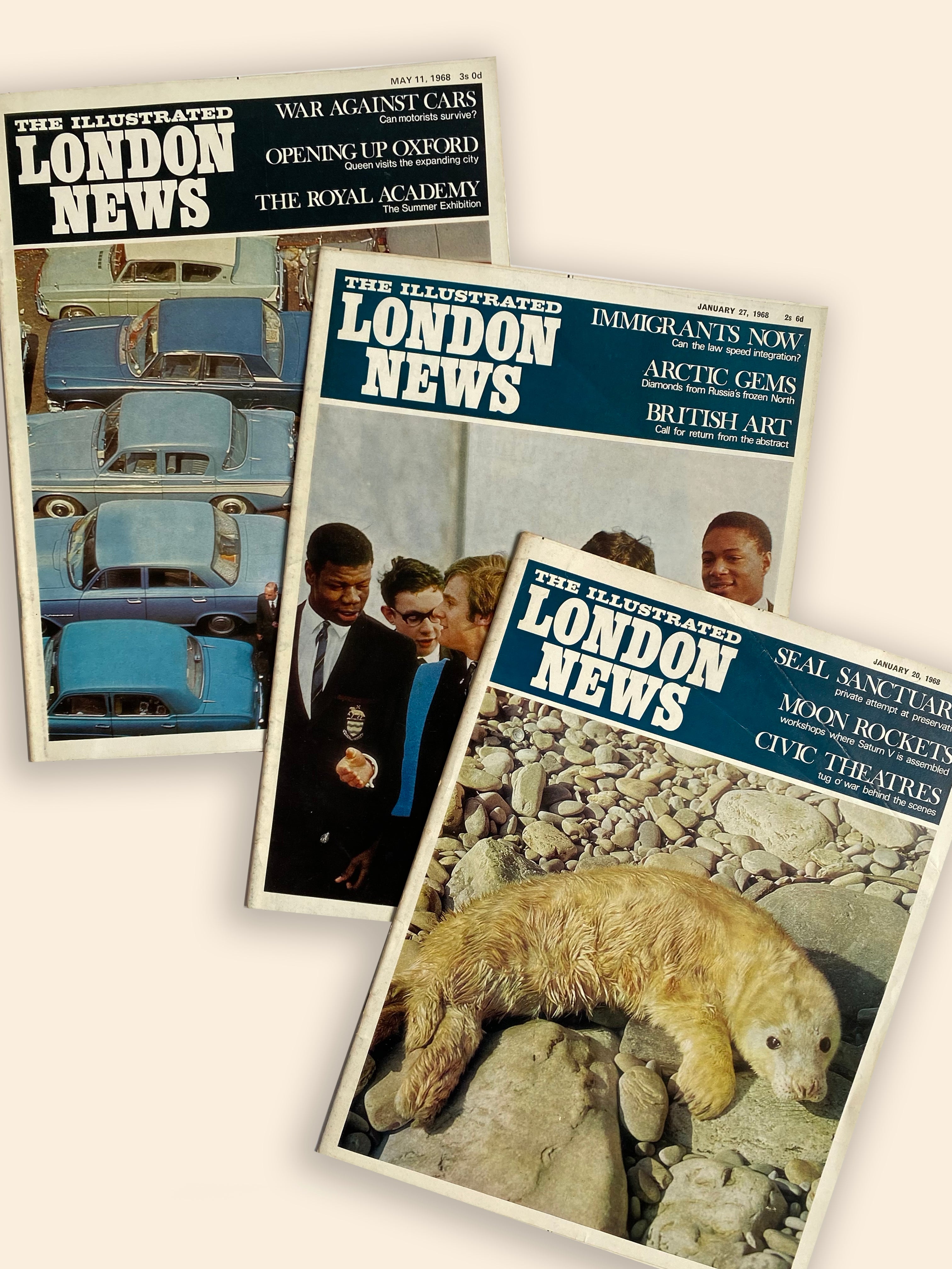 THE ILLUSTRATED LONDON NEWS 1968 | Bundle of 3
